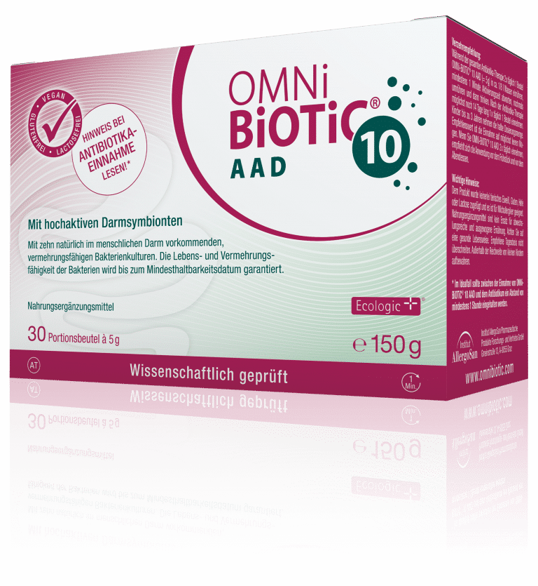 OMNi-BiOTiC® 10 AAD Antibiotikum? Darmflora ergänzen!