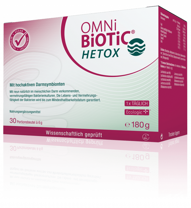 OMNi-BiOTiC® HETOX - Darm und Leber – eng verbunden