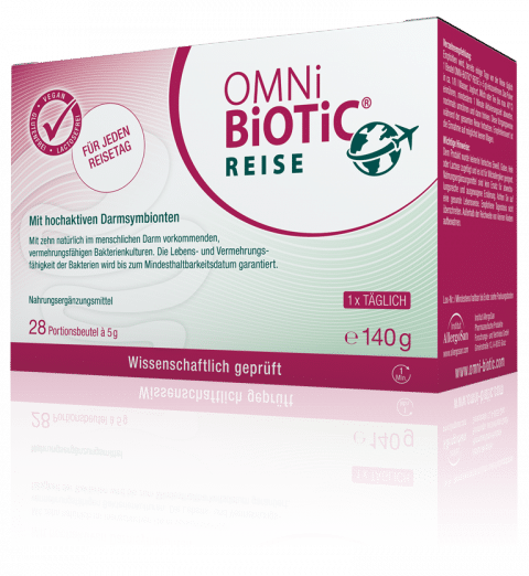 OMNi-BiOTiC® REISE: Reiselust statt Urlaubsfrust