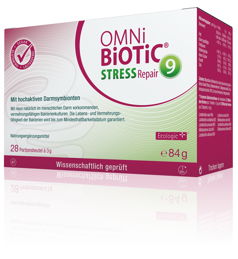 OMNi-BiOTiC® STRESS Repair: Stress? Nur die Ruhe!