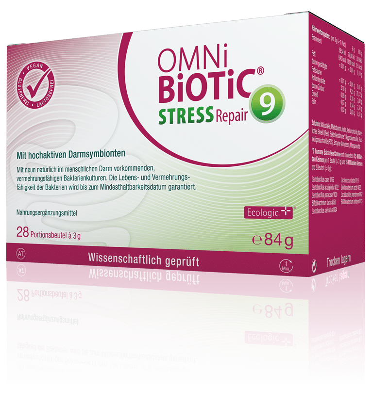 OMNi-BiOTiC® STRESS Repair: Stress? Nur die Ruhe!