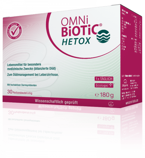 OMNi-BiOTiC® HETOX zum Diätmanagement bei Leberzirrhose
