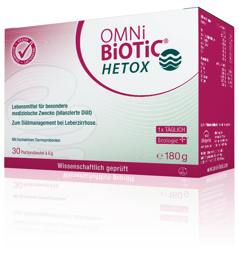 OMNi-BiOTiC® HETOX zum Diätmanagement bei Leberzirrhose