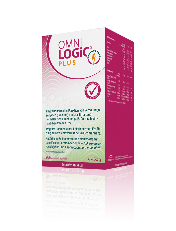 OMNi-LOGiC® PLUS enthält eine spezielle Kombination aus hochwertigen Vitaminen, Mineralstoffen, Spurenelementen und wertvollen kurzkettigen Kohlenhydraten.