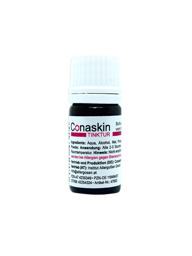 conaskin® TINKTUR Pflege für die strapazierte Mundschleimhaut und Aphthen.