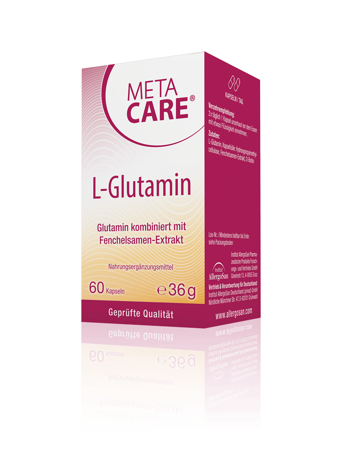 META-CARE® L-Glutamin Energie für die Darmschleimhaut