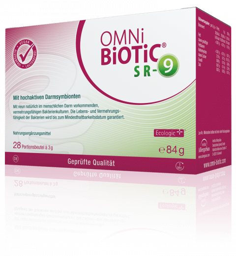 OMNi-BiOTiC® SR-9: Bewährte Kombination – geprüfte Qualität.