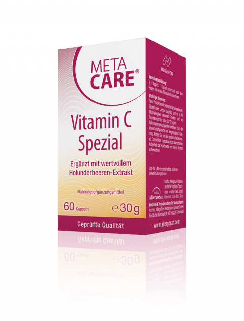 META-CARE® Vitamin C Spezial Magenfreundlicher Immunklassiker