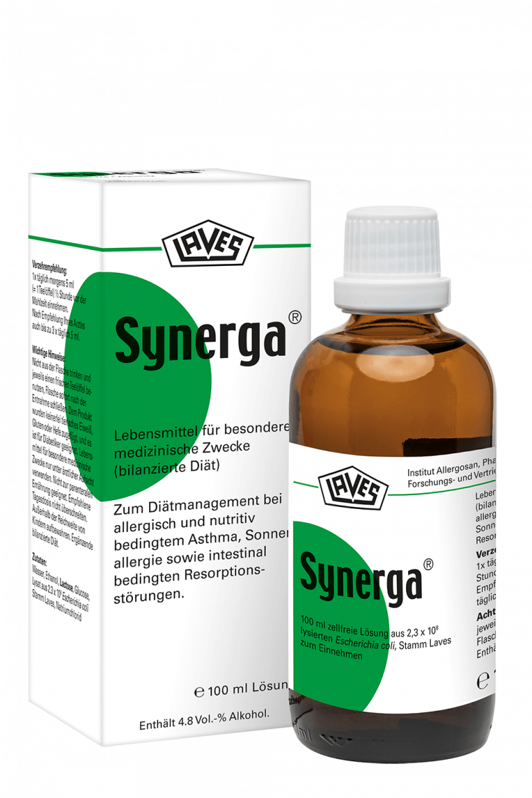Synerga® Die Ursache der Allergie bekämpfen