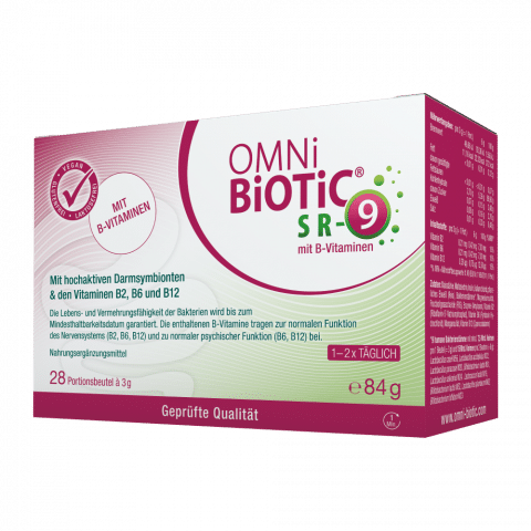 OMNi-BiOTiC® SR-9 mit B-Vitaminen: Ihr richtiges Nervenfutter!