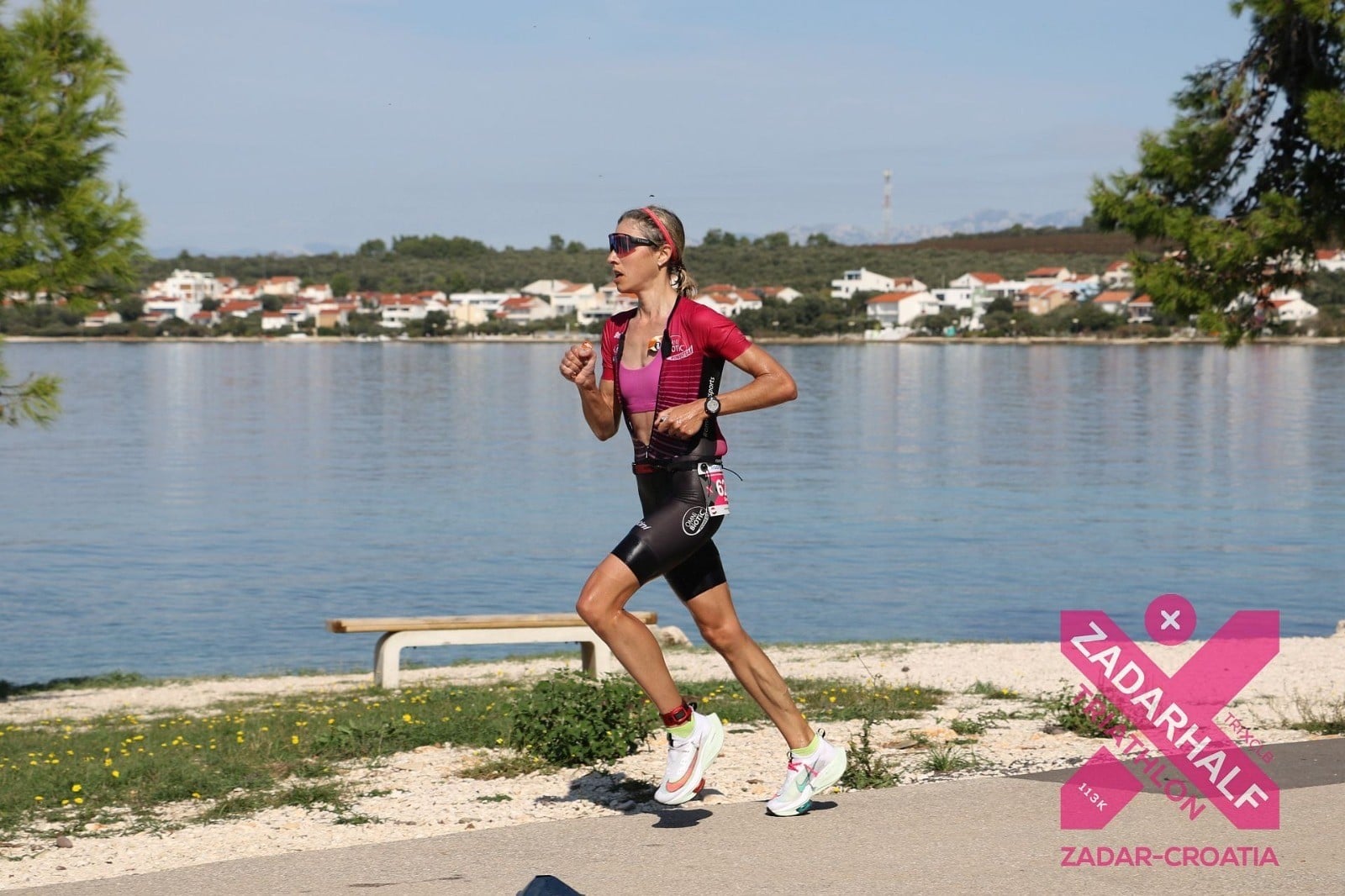 Simone Kumhofer OMNi-BiOTiC® POWER-Team während des Zadar Marathon