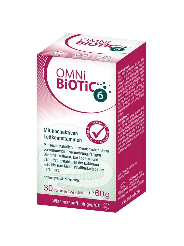 OMNi-BiOTiC® 6 Der tägliche Begleiter für ein gutes „Bauchgefühl“