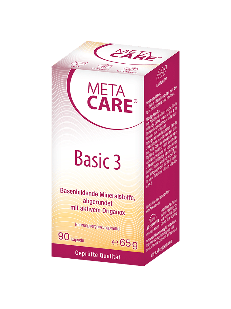 META-CARE® Basic 3 - Basenbildende Mineralstoffverbindung mit der Kraft wildwachsender Kräuter