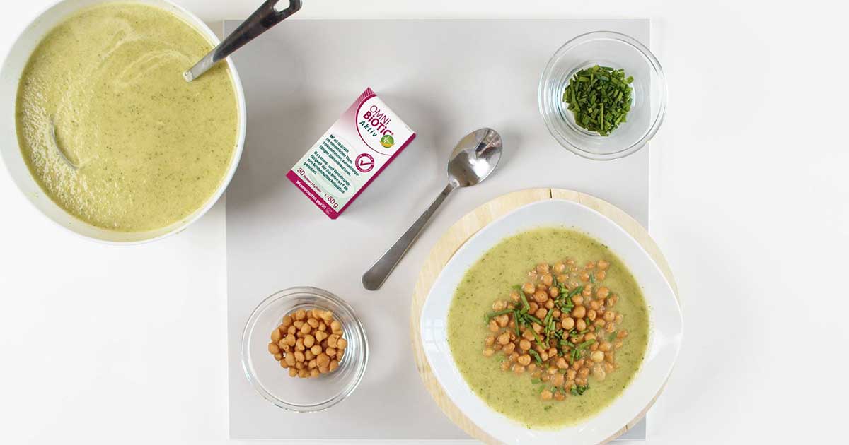 Erfrischende Zucchini Suppe