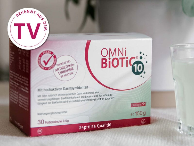 OMNi-BiOTiC® 10 bekannt aus dem TV - Antibiotikum? Darmflora ergänzen!