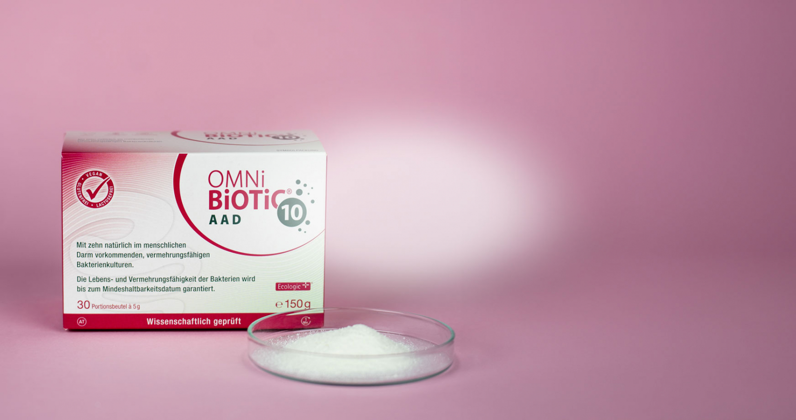 OMNi-BiOTiC 10 AAD: Antibiotikum? Darmflora ergänzen!