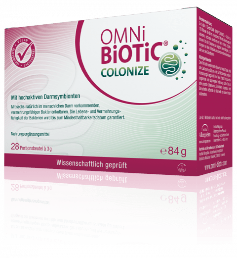 OMNi-BiOTiC® COLONIZE Neustart für Ihren Darm!