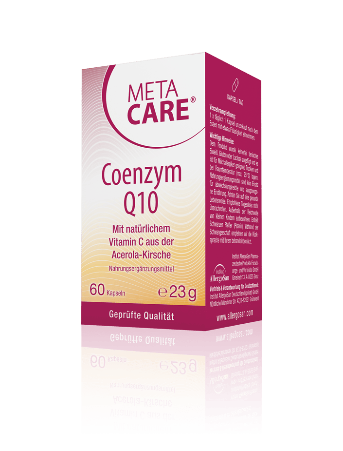 META-CARE® Coenzym Q10 Energie für die Zellen