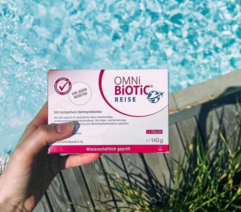 OMNi-BiOTiC® REISE: für ein gutes Bauchgefuehl im Urlaub