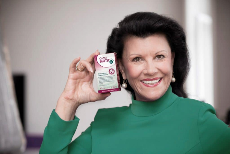 Darmexpertin Mag. Anita Frauwallner entwickelte vor 25 Jahren das erste Multispezies-Probiotikum: OMNi-BiOTiC® 6 