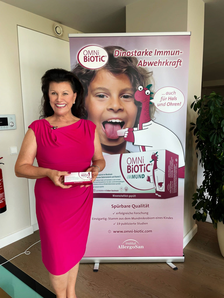 Mag. Anita Frauwallner mit OMNi-BiOTiC iMMUND