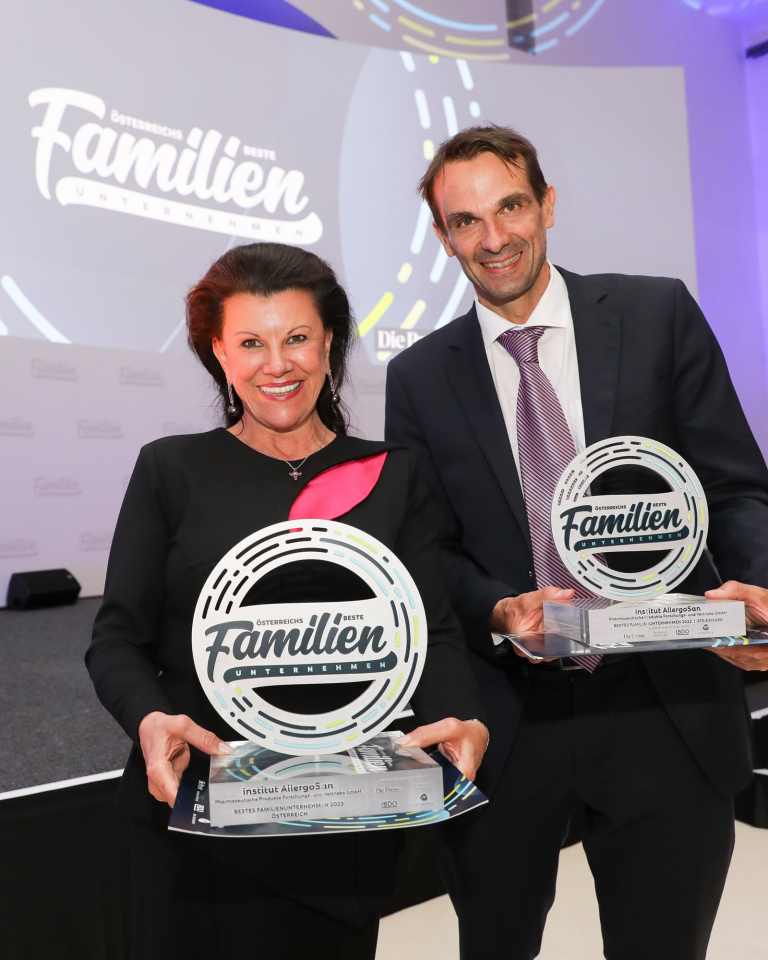Bestes Familienunternehmen 2023 Mag. Anita Frauwallner und Bernhard Rabl