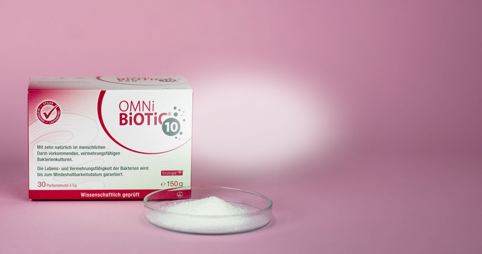 OMNi-BiOTiC 10: Antibiotikum? Darmflora ergänzen!