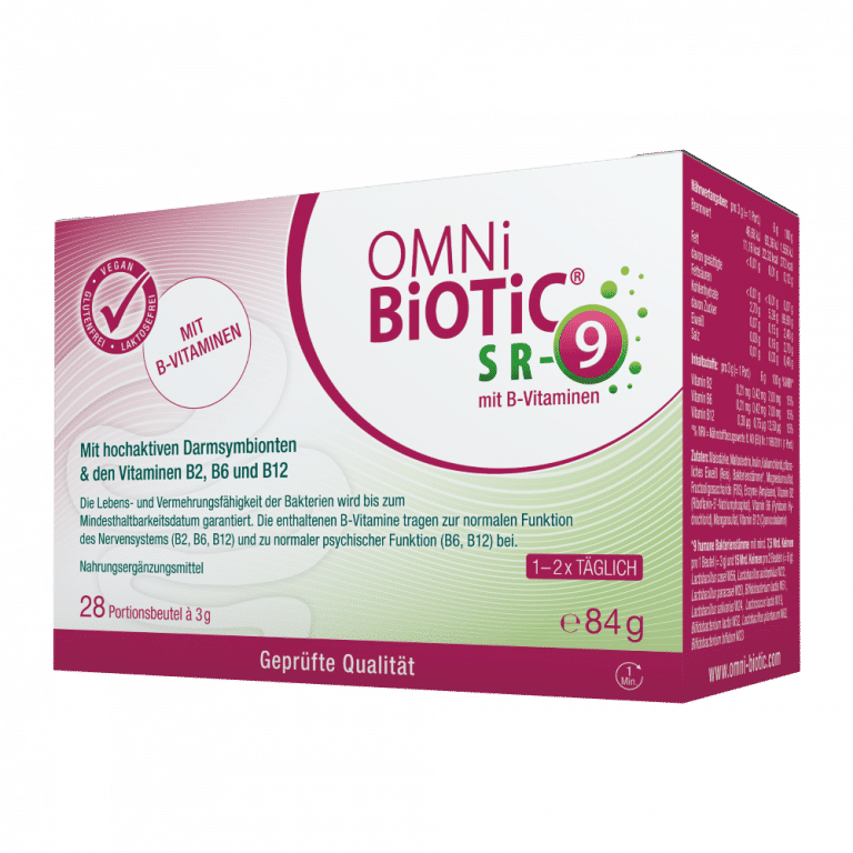 OMNi-BiOTiC® SR-9 mit B-Vitaminen: Ihr richtiges Nervenfutter!